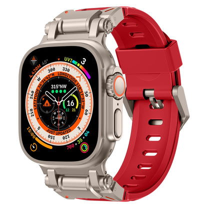 FKM Armband für Apple Watch 44/45/46/49 mm – mit Dornschließe