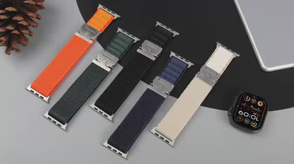 Alpine Loop Nylon Armband für Apple Watch – leicht & verstellbar